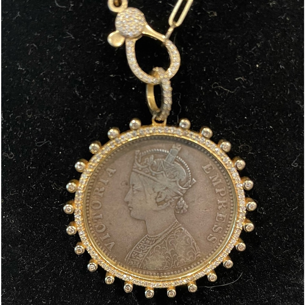 EMPRESS~ONE RUPEE~1885 INDIA COIN